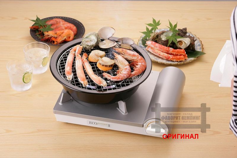Японская газовая плита для дома туризма и отдыха Iwatani CB-EPR-3 (Made in Japan)
