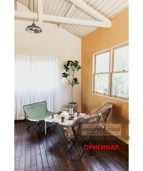 Японский раскладной туристический стол Coleman 90х70 Natural 2205816