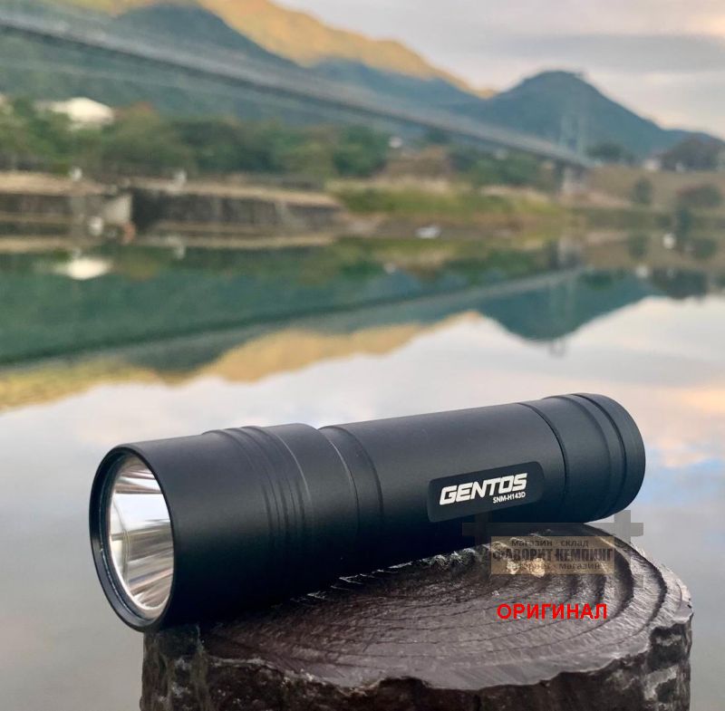 Японский компактный светодиодный фонарь Gentos SNM-143HD