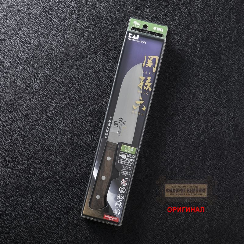 Японский бытовой кухонный нож Kai Santoku AE5147