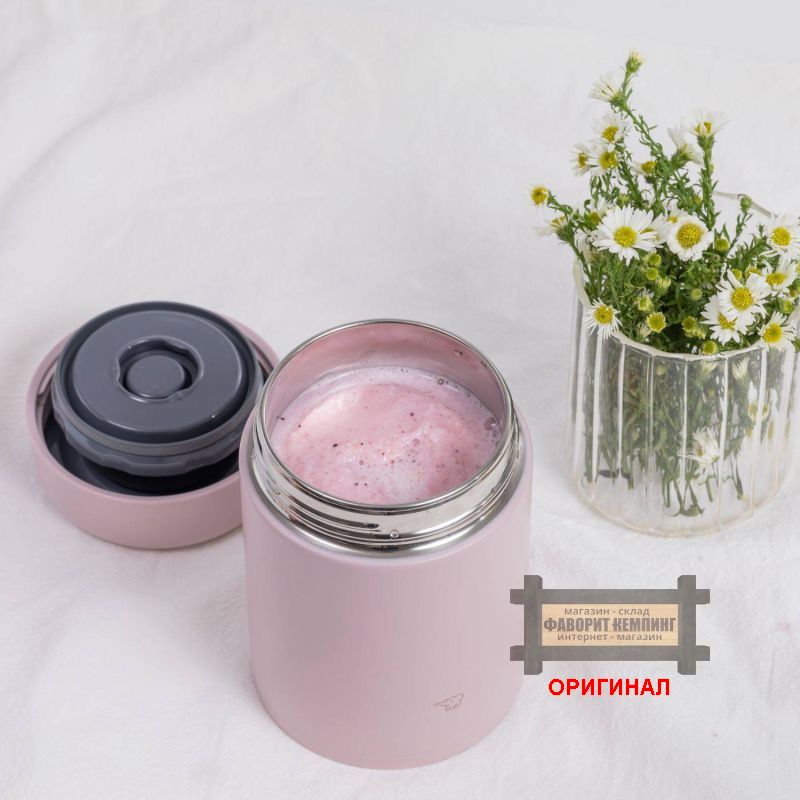 Японский термос для еды Zojirushi , оригинал 222213 серый 400 мл