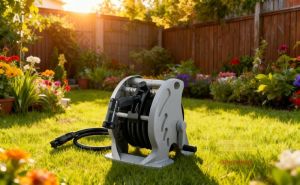 Японский  поливочный шланг Takagi с катушкой 20 м RT220CG