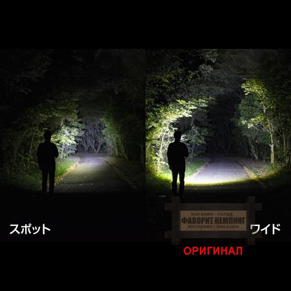 Японский ручной светодиодный фонарь Gentos RX-386R