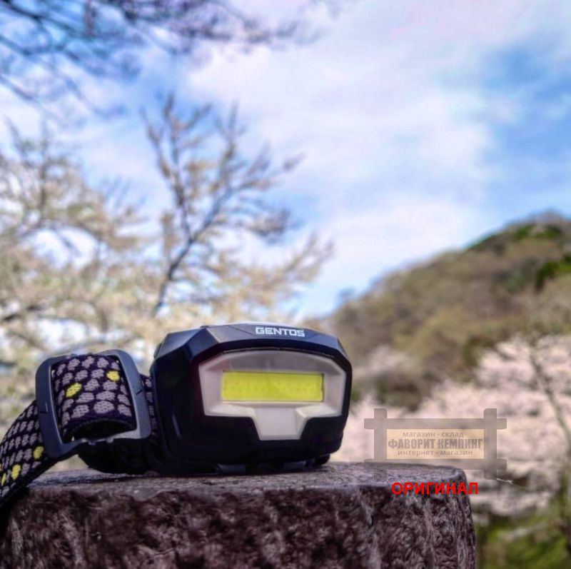 Японский светодиодный налобный фонарь Gentos cb-643d