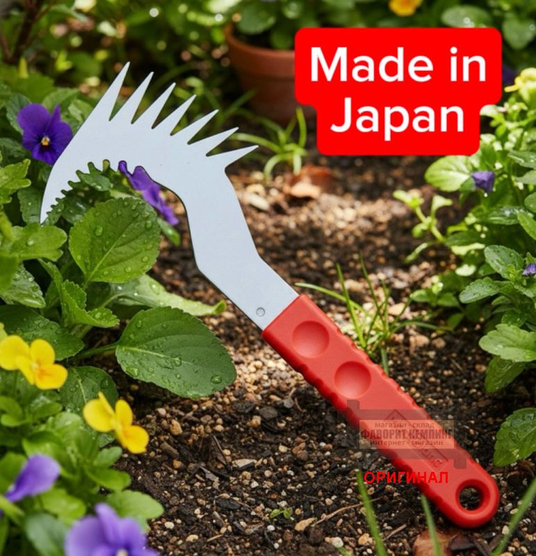 Японский инструмент для удаления сорняков/корнерез Shimizu Mont Blanc 4960092206642