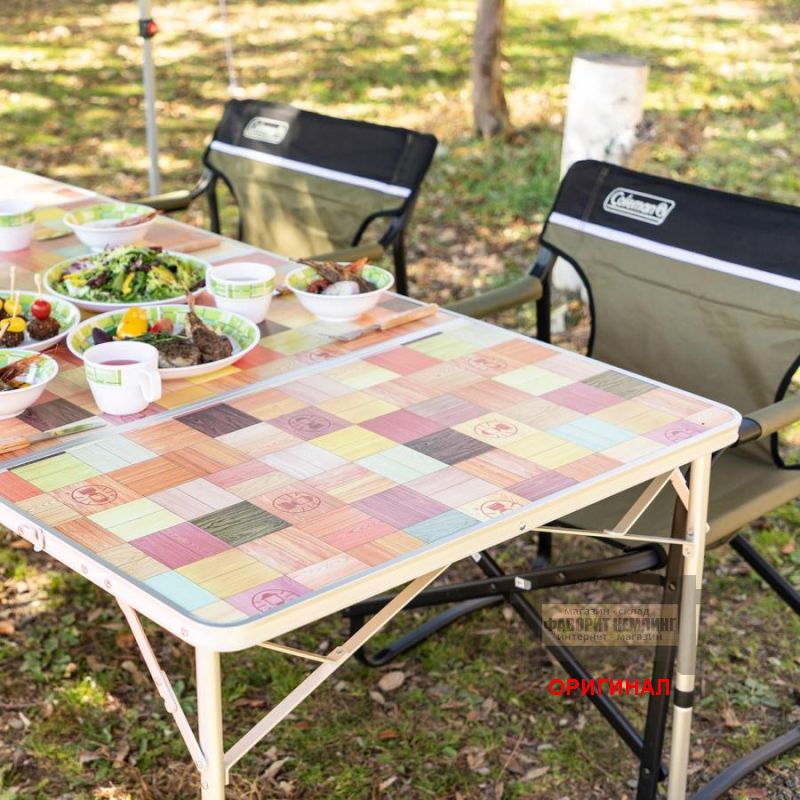 Японское туристическое стул - кресло со столиком Coleman 2000033809\2000017005\2190860