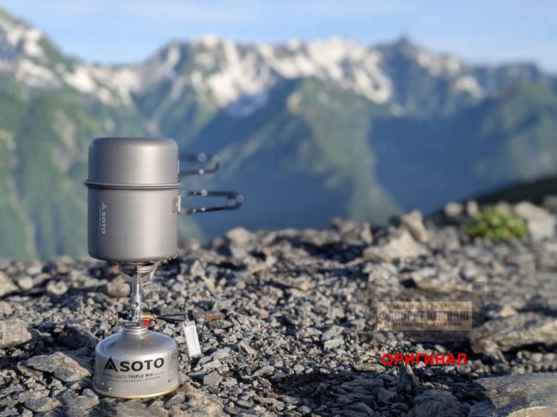 Японский набор мини-печь насадка на газовый баллон SOTO SOD-320CC