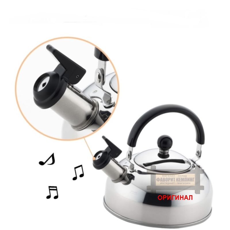 Японский Чайник со свистком Yoshikawa SJ2218 1,4л