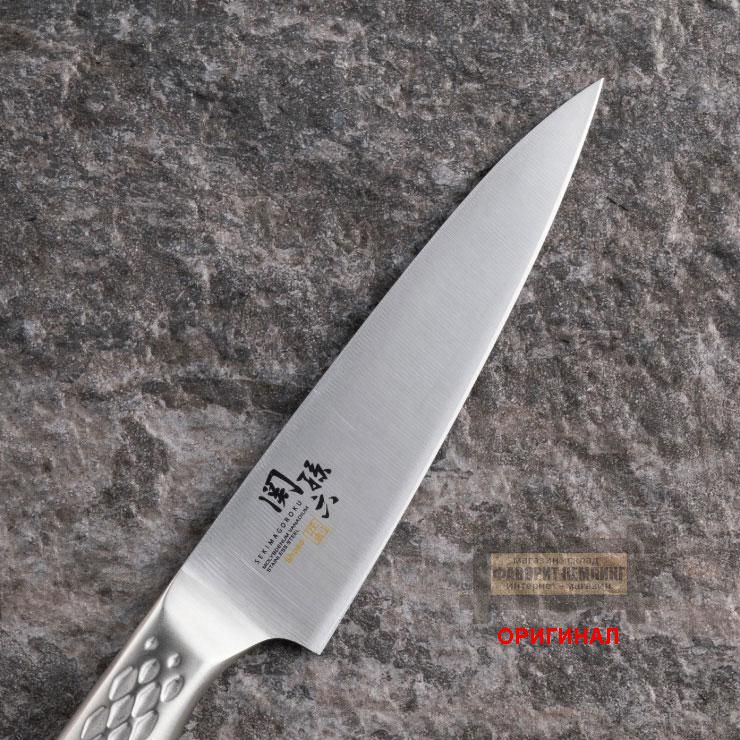 Японский бытовой кухонный  нож Sekisonroku Takumi Sou Petty knife Kai  АВ5163 120mm 