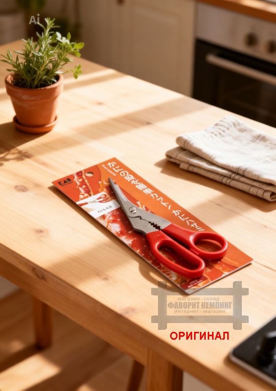 Японские ножницы для краба KAI DH-8202