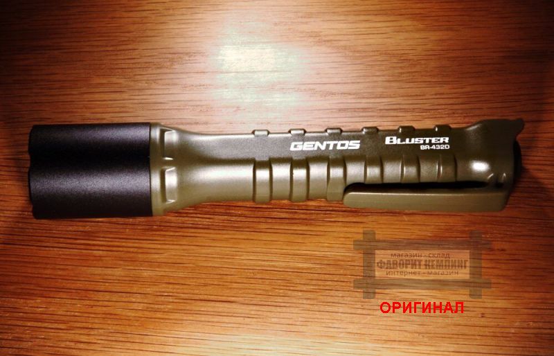 Японский компактный светодиодный фонарь Gentos BR-432D