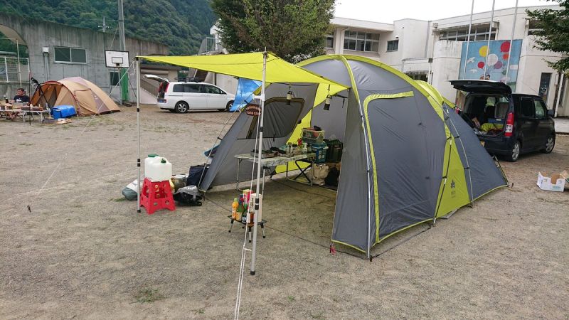  Японская  фирменная ,двухслойная палатка с предбанником LOGOS ROSY 71805561