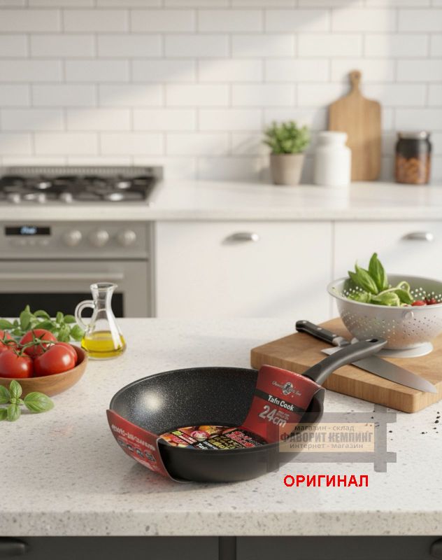 Японская сковорода Tafuсo F-7221 (24см)