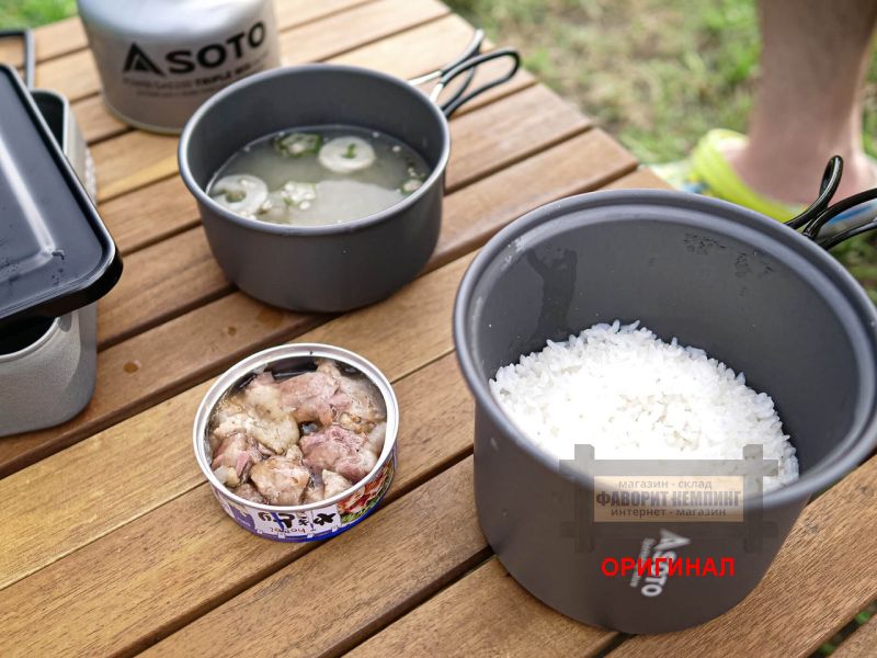 Японский набор мини-печь насадка на газовый баллон SOTO SOD-320CC
