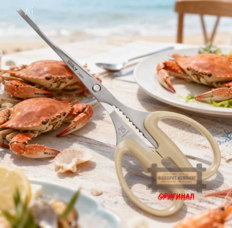Японские ножницы для краба Silky KUS-210
