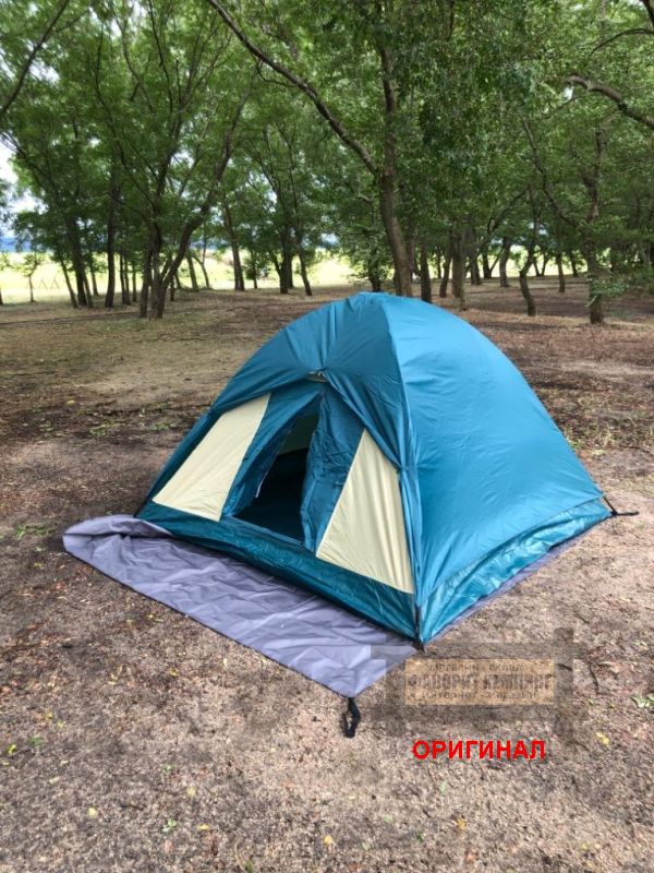 Японская, туристическая,  лёгкая 3 местная  палатка Captain Stag M-3105