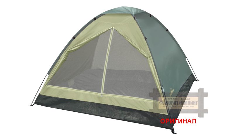 Японская, лёгкая,  туристическая 2-х/3-х местная палатка Montagna Easy Camping HAC3482
