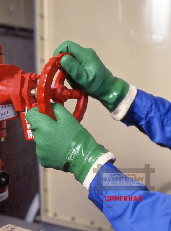 Японские перчатки Showa Vinyl Robe N600