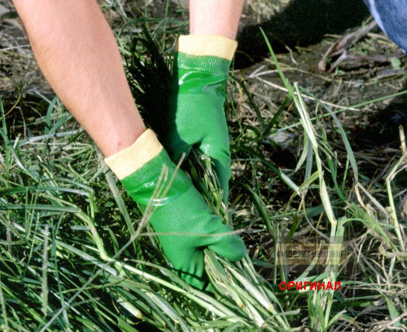 Японские перчатки Showa Vinyl Robe N600