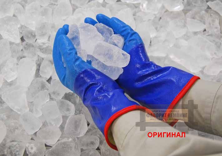 Японские утепленные перчатки Showa Blue 282