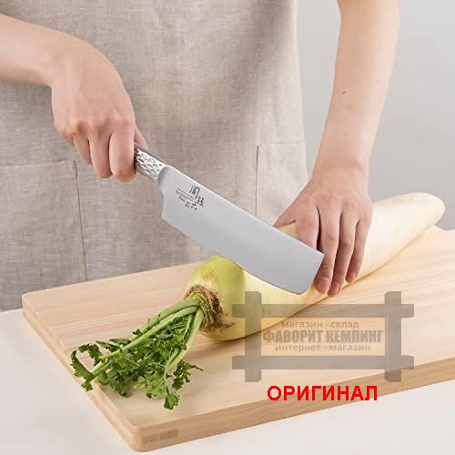 Японский бытовой кухонный  Нож Sekisonroku Takumi Sou Nakiri Knife AB5168 165mm