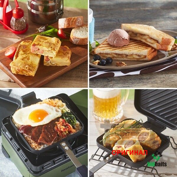 Сэндвичница-гриль для газовых плит Iwatani Hot Sandwich Grill CB-P-HSG