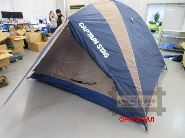 Японская, туристическая, семейная,  4-5 местная палатка Captain Stag M-3106