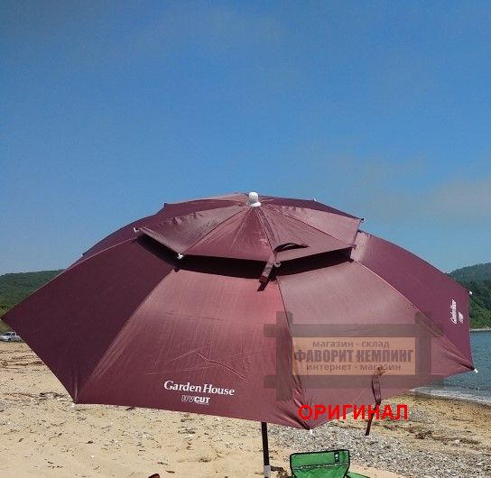 Японский зонт с клапаном для защиты от ветра Captain stag  