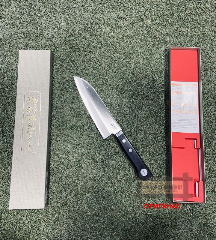 Японский бытовой кухонный нож Нounen R-010 Santoku Knife 165 