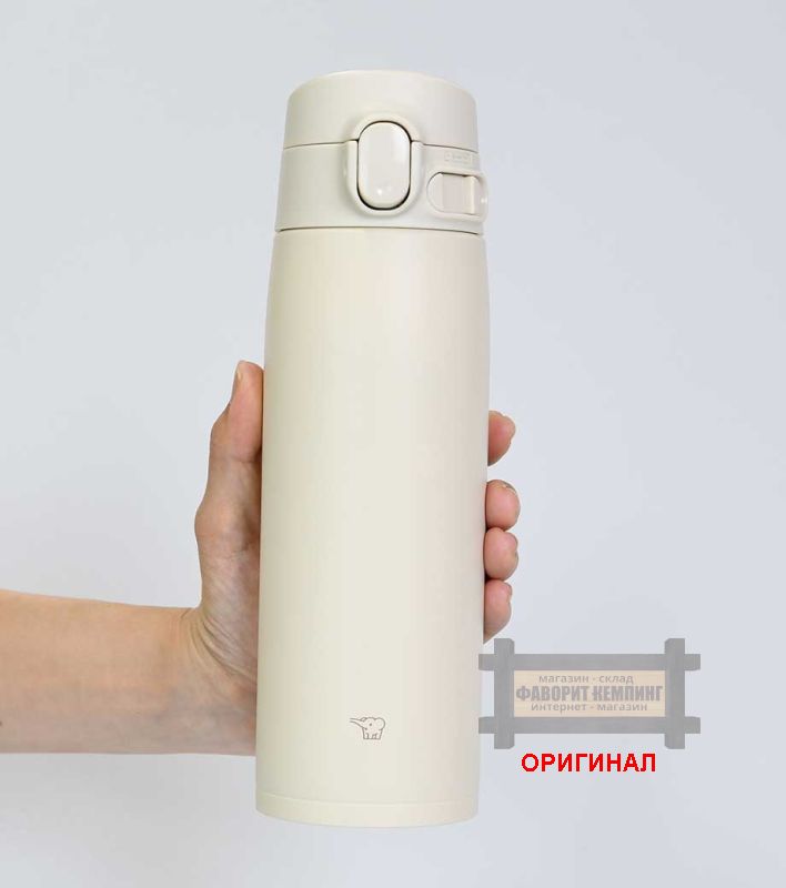Японская термокружка Zojirushi, оригинал  600 мл 226754 (Бежевый)