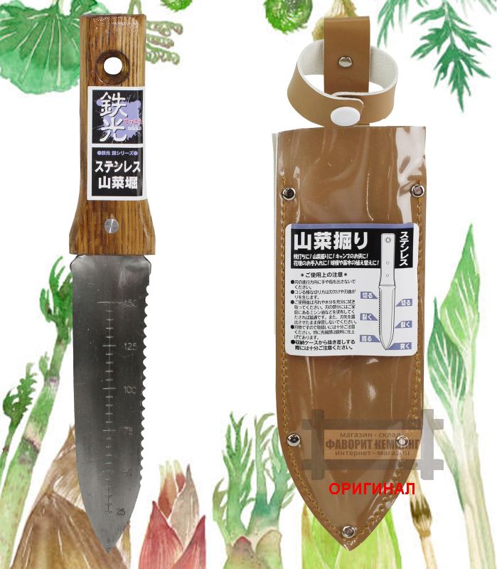 Японская острая лопатка Hori-Hori Daishin 302132 