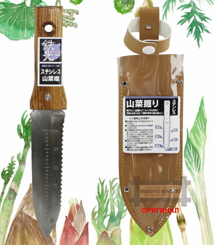 Японская острая лопатка Hori-Hori Daishin 302149 