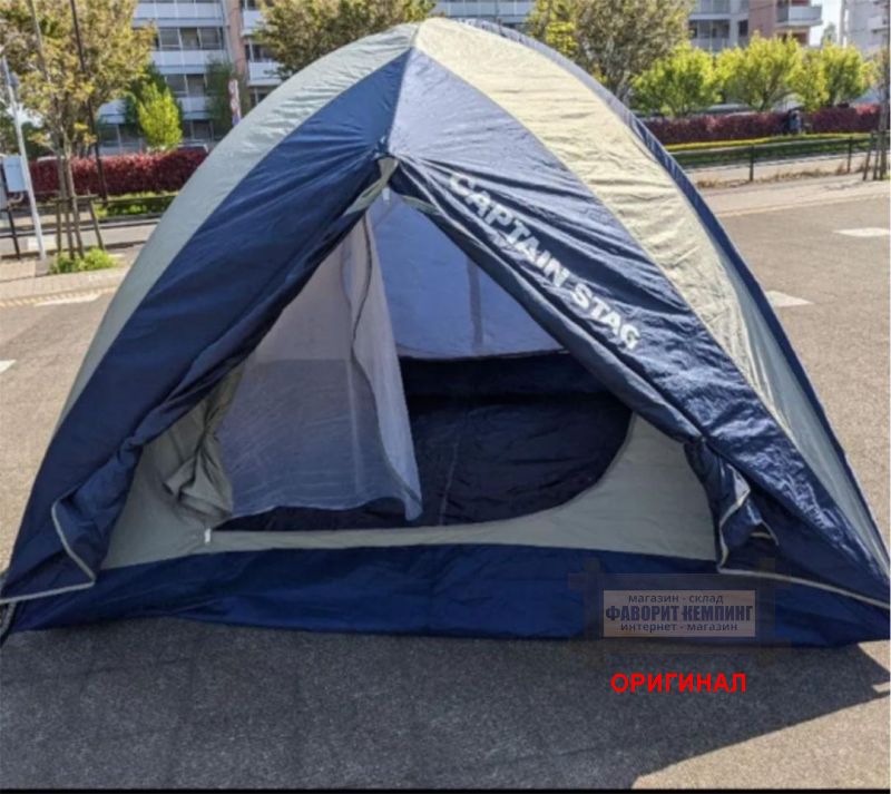 Японская, туристическая, семейная,  4-5 местная палатка Captain Stag M-3106