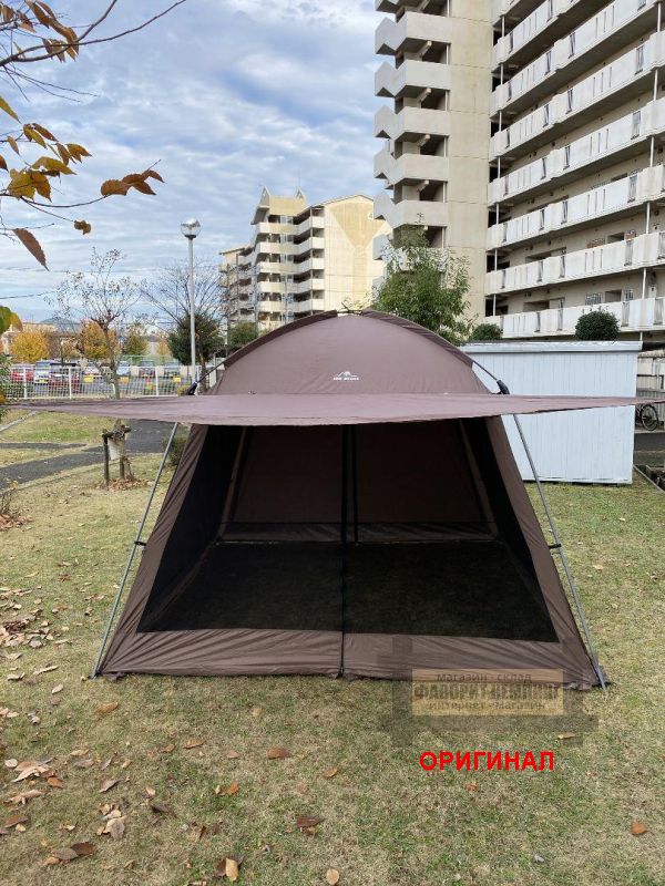 Японская  туристическая ( кухня-тент-шатёр) Hill Stone AD249 (цвета - GR,RB,BU )