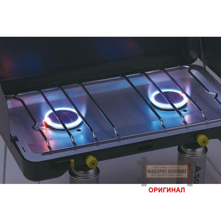 Японская Двухконфорочная газовая плита для туризма и кемпинга ST-527/5273