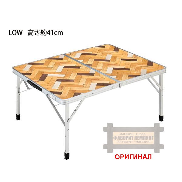 Японский раскладной туристический стол Coleman 90х70 Natural 2205816
