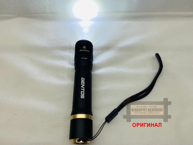 Японский ручной светодиодный фонарь Gentos RX-386R