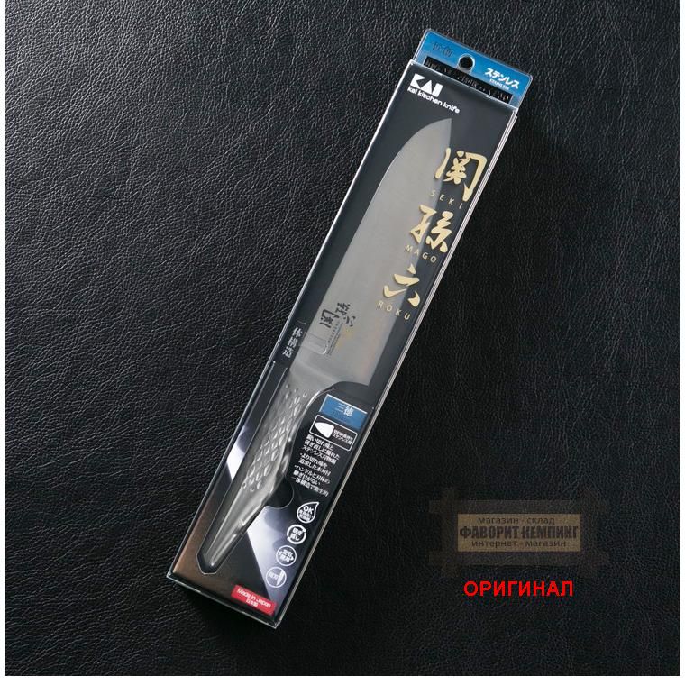 Японский бытовой кухонный Нож Sekisonroku Takumi Sou Santoku Knife AB5156 165mm