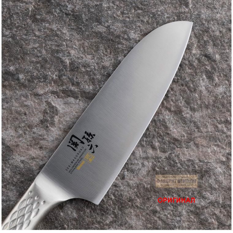 Японский бытовой кухонный  нож Sekisonroku Takumi Sou Santoku knife AB5162 145mm