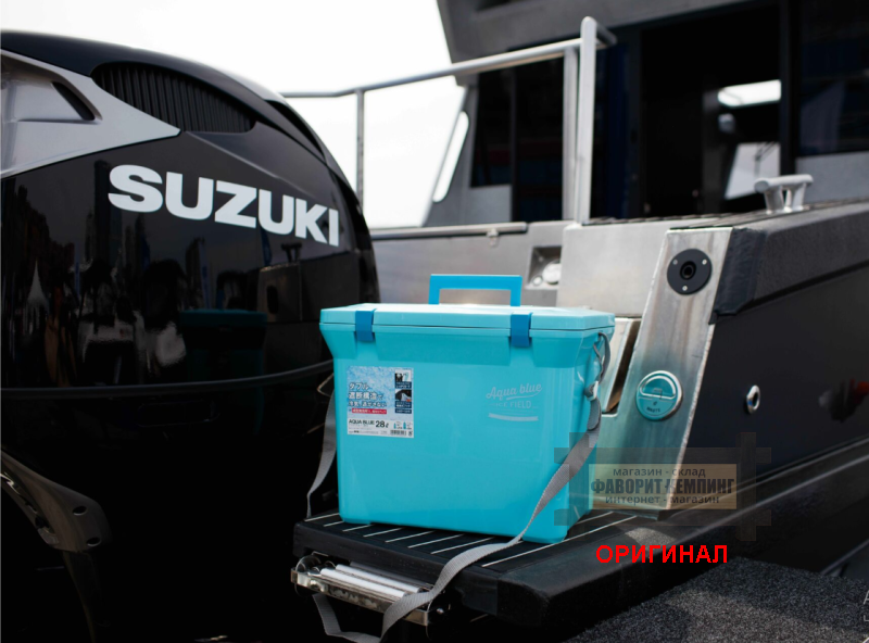 Японский Кулбокс Shinwa  Aqua Blue 28A на 28 литров 