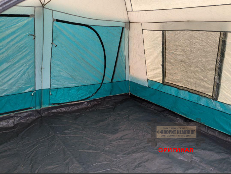 Японская, туристическая, семейная, 8 -10 местная  двухкомнатная палатка Hill Stone AD135