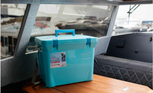 Японский Кулбокс Shinwa  Aqua Blue 28A на 28 литров 