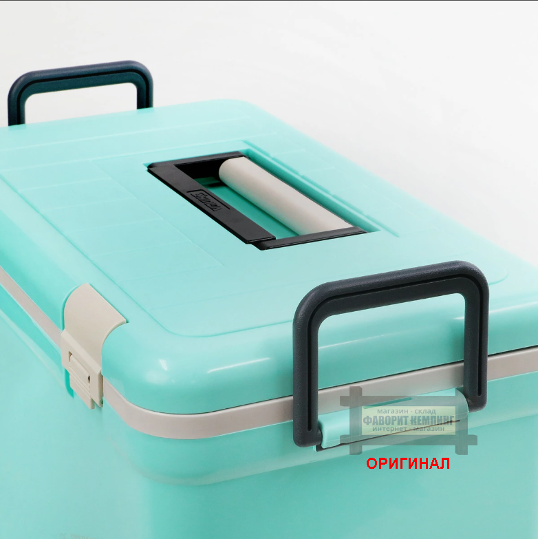 Японский кулбокс Shinwa на 33л WH/BL