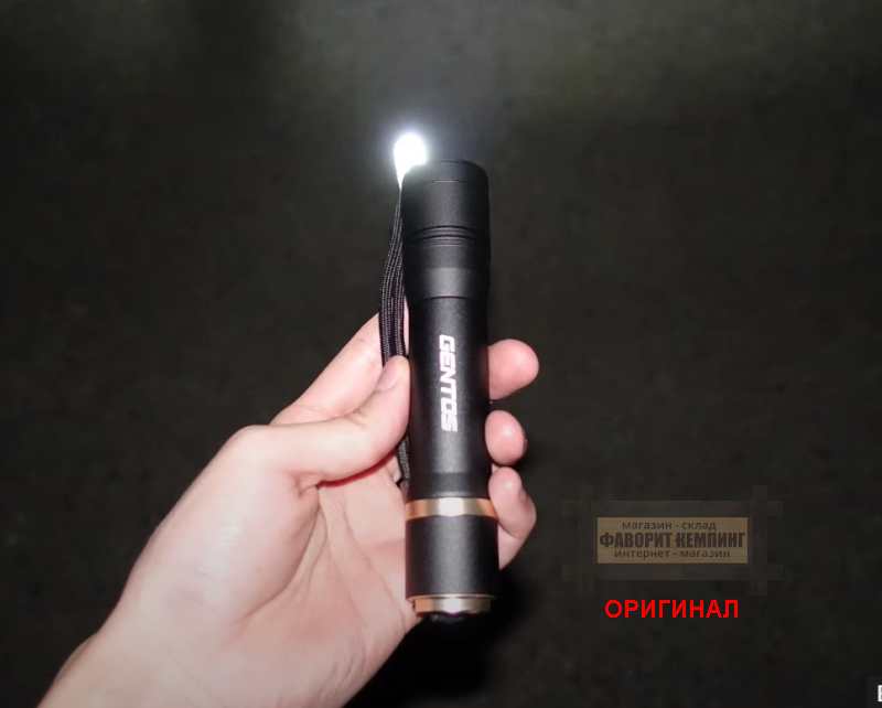 Японский ручной светодиодный фонарь Gentos RX-386R