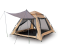 Японская, туристическая семейная 3-4 местная  палатка автоматическая конструкция  Montagna HAC2-0166