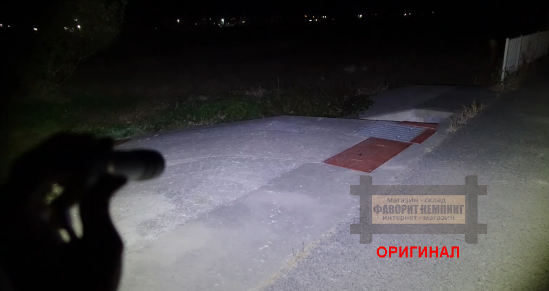 Японский ручной светодиодный фонарь Gentos RX-386R