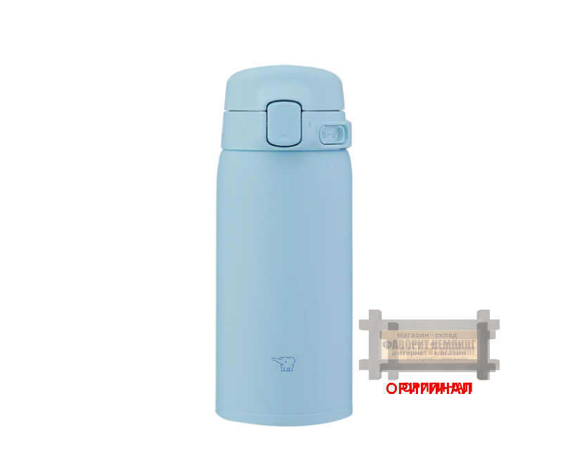 Японская термокружка Zojirushi, оригинал 360 мл 230256 (Голубой)