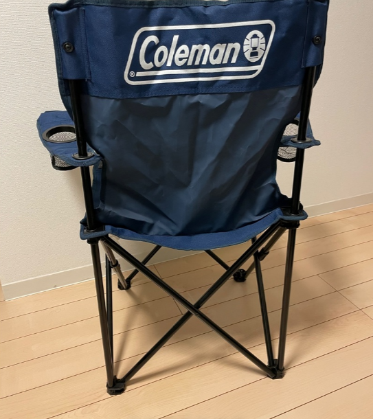 Японский раскладной стул-кресло Coleman 38831 (синий)
