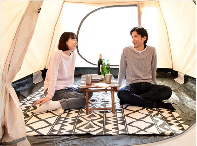 Японская 4 - 5 местная палатка Campers Collection CPR-5UV