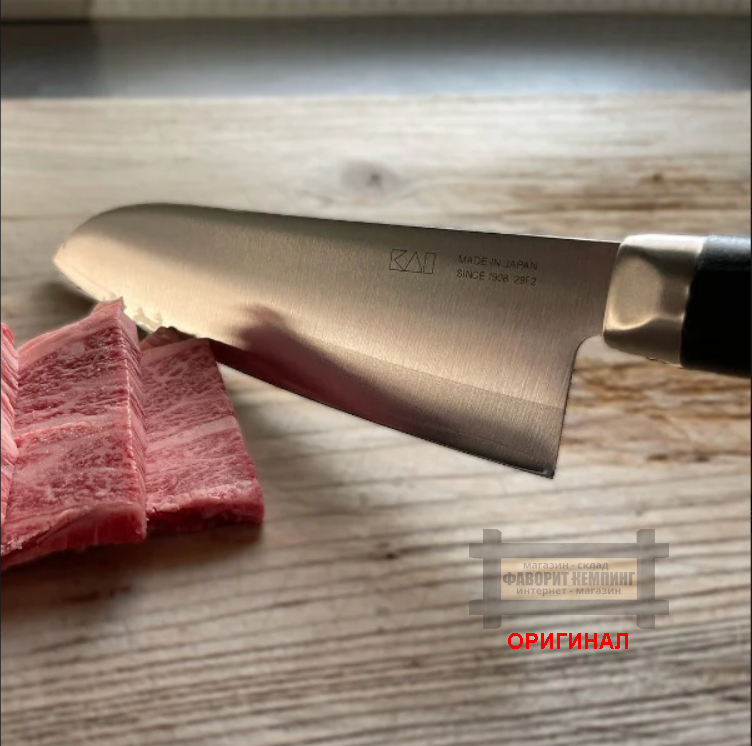 Японский кухонный набор , нож + ножницы KAI RC-5076